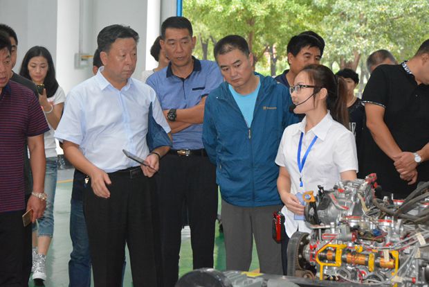 辽宁省推进职业能力建设工作培训班来我院进行现场教学